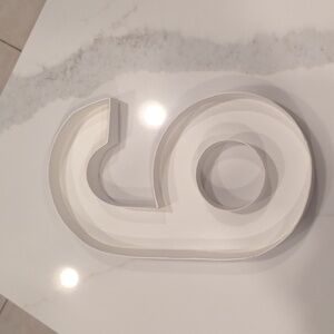 Cardboard Party Supply Number 6